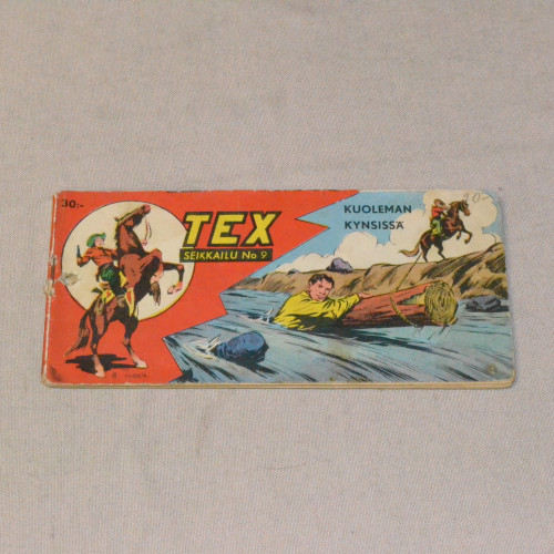 Tex liuska 09 - 1960 Kuoleman kynsissä (8. vsk)